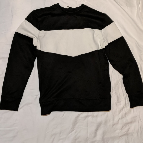 color block sweatshirt h&m